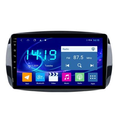 Штатная магнитола на Mercedes Smart ForFour II (2014+) 9 дюймов IPS DSP Android 10 (8 ядер, RAM 4GB, ROM 32GB) - CarBaza, характеристики