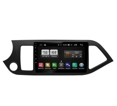 Штатная магнитола на Kia Picanto II (2011-2017) 9 дюймов IPS DSP Android 9.0 (4 ядра, RAM 2GB, ROM 16GB) - CarBaza, характеристики