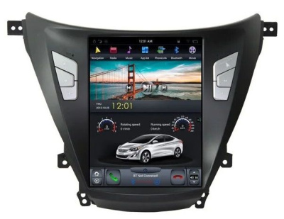 Штатная магнитола на Hyundai Elantra V (MD) Рестайл (2013-2016) 10.4 дюймов IPS Android 7.1 (4 ядра, RAM 2GB, ROM 32GB) - CarBaza, характеристики