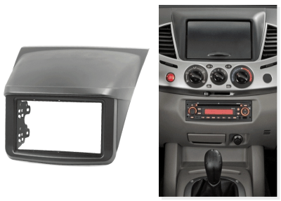 Переходная рамка для Mitsubishi Pajero Dakar (2010+) 2 DIN - CarBaza, характеристики