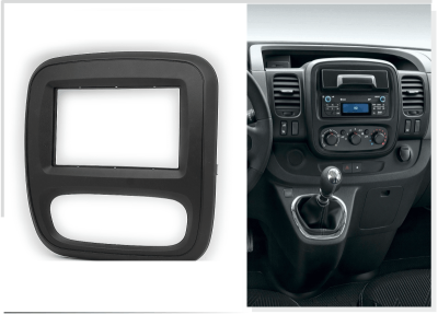 Переходная рамка для Renault Trafic III (2014+) 2 DIN - CarBaza, характеристики