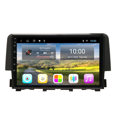 Штатная магнитола на Honda Civic X (2015+) 9 дюймов IPS Android 9.0 (4 ядра, RAM 1GB, ROM 16GB) - CarBaza, характеристики