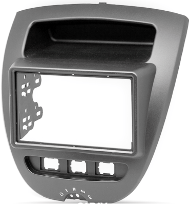 Переходная рамка для Peugeot 107 (2005-2014) 2 DIN - CarBaza, характеристики