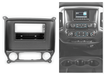 Переходная рамка для GMC Sierra III (K2XX) (2013+) 2 DIN - CarBaza, характеристики