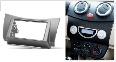 Переходная рамка для Lifan 320 (Smily) (серая) (2008-2015) 2 DIN - CarBaza, характеристики