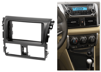 Переходная рамка для Toyota Vios III (2013+) 2 DIN - CarBaza, характеристики