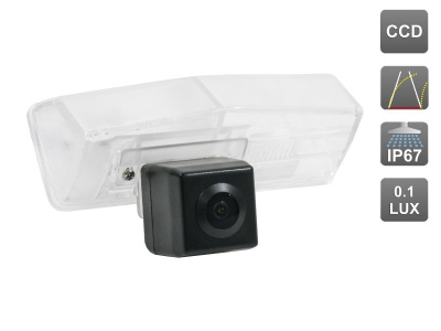 Камера заднего вида для Toyota Prius XW30 (2009 - 2015) Хэтчбек с динамической разметкой - CarBaza, характеристики