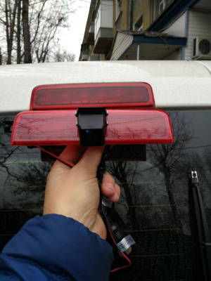 Камера заднего вида для Volkswagen Caddy III / IV (2004 +) в стоп - сигнал - CarBaza, характеристики