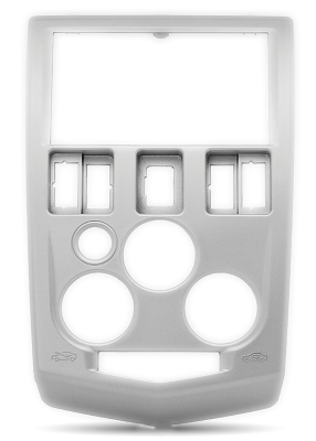 Переходная рамка для Dacia Logan I (серая) (2004-2012) 2 DIN - CarBaza, характеристики