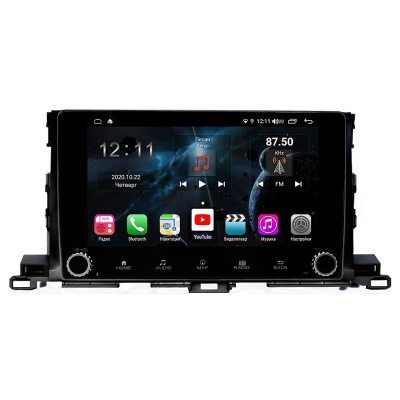 Штатная магнитола на Toyota Highlander III (2014+) 9 дюймов IPS DSP Android 10 (8 ядер, RAM 4GB, ROM 64GB) - CarBaza, характеристики