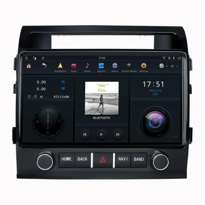 Штатная магнитола на Toyota Land Cruiser 200 Рестайл (HIGH) (2007-2015) 11 дюймов IPS DSP Android 9.0 (6 ядер, RAM 4GB, ROM 64GB) - CarBaza, характеристики