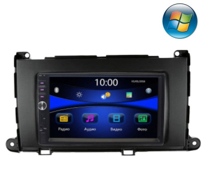 Штатная магнитола на Toyota Sienna III (2010+) 7 дюймов - CarBaza, характеристики