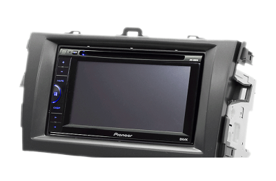 Переходная рамка для Toyota Corolla E140/E150 (антрацит) (2006-2013) 2 DIN - CarBaza, характеристики