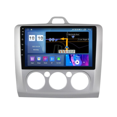 Штатная магнитола на Ford Focus II Дорестайл (Кондиционер) (2005-2008) 9 дюймов IPS DSP Android 10 (8 ядер, RAM 4GB, ROM 32GB) - CarBaza, характеристики