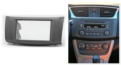 Переходная рамка для Nissan Sylphy (2014+) 2 DIN - CarBaza, характеристики