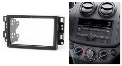 Переходная рамка для Chevrolet Aveo I (T250) (2006-2012) 2 DIN - CarBaza, характеристики