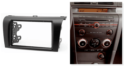 Переходная рамка для Mazda 3 I (BK) (2003-2009) 2 DIN - CarBaza, характеристики
