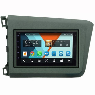Штатная магнитола на Honda Civic IX Дорестайл Седан (2011-2015) 7 дюймов IPS Android 9.0 (4 ядра RAM 1GB ROM 16GB) - CarBaza, характеристики