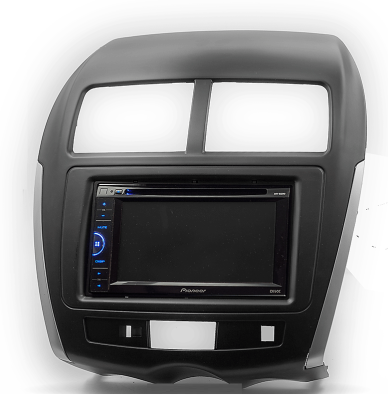 Переходная рамка для Mitsubishi ASX (2010+) 2 DIN - CarBaza, характеристики