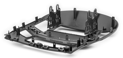 Переходная рамка для Hyundai iLoad (черная) (2015+) 2 DIN - CarBaza, характеристики