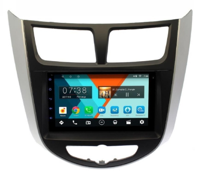Штатная магнитола на Hyundai Accent IV (2010-2017) 7 дюймов Android 8.1 (4 ядра RAM 1GB ROM 16GB) - CarBaza, характеристики