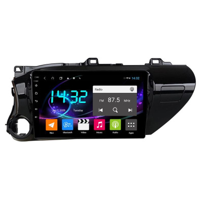Штатная магнитола на Toyota Hilux VIII (2015+) 10 дюймов IPS DSP Android 10 (6 ядер, RAM 4GB, ROM 64GB) - CarBaza, характеристики
