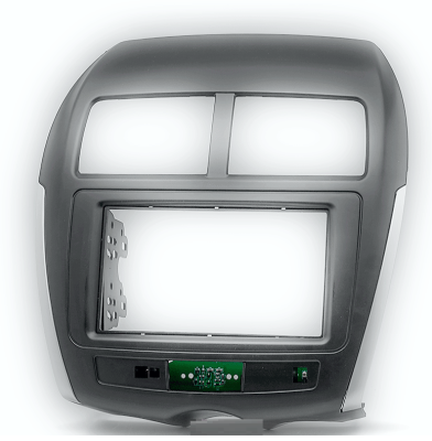 Переходная рамка для Mitsubishi ASX (2010+) 2 DIN - CarBaza, характеристики