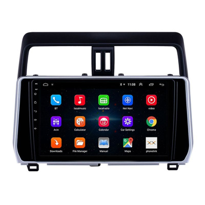 Штатная магнитола на Toyota Land Cruiser Prado 150 Рестайл 2 (2017+) 10 дюймов IPS Android 9.0 (4 ядра, RAM 1GB, ROM 16GB) - CarBaza, характеристики