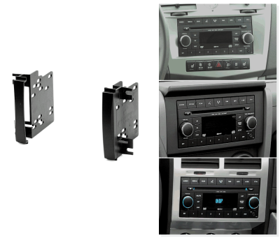 Переходная рамка для Mitsubishi Raider (2006-2009) 2 DIN - CarBaza, характеристики
