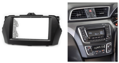 Переходная рамка для Suzuki Alivio (2014+) 2 DIN - CarBaza, характеристики