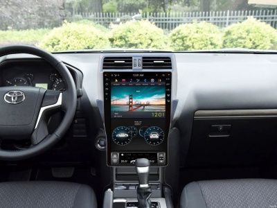 Штатная магнитола на Toyota Land Cruiser Prado 150 Рестайл 2 (2017-2023) 13.6 дюймов IPS DSP Android 10 (6 ядер, RAM 4GB, ROM 64GB) - CarBaza, характеристики