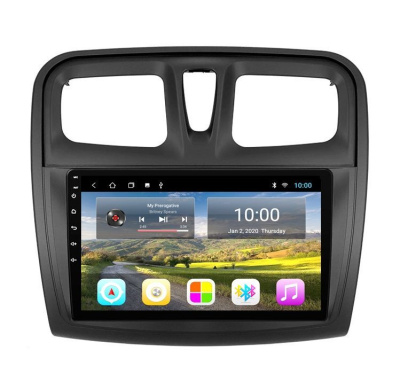 Штатная магнитола на Renault Sandero (2014+) 9 дюймов IPS Android 9.0 (4 ядра, RAM 1GB, ROM 16GB) - CarBaza, характеристики