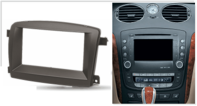Переходная рамка для Roewe 750 (серая) (2008-2011) 2 DIN - CarBaza, характеристики