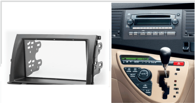 Переходная рамка для Toyota Isis (2004-2017) 2 DIN - CarBaza, характеристики