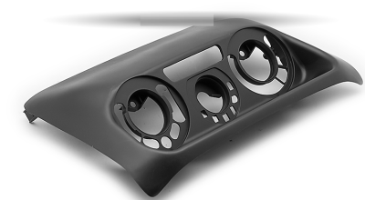 Переходная рамка для Mitsubishi Lancer IX (с панелью) (2000-2010) 2 DIN - CarBaza, характеристики