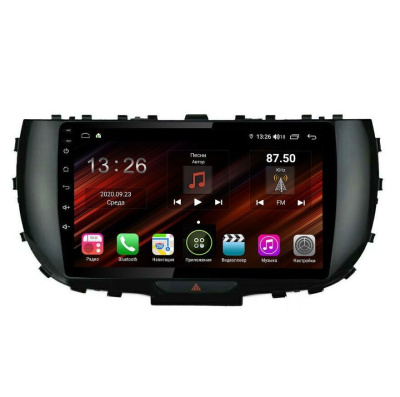 Штатная магнитола на Kia Soul III (2018+) 9 дюймов IPS DSP 4G (LTE) Android 10 (8 ядер, RAM 6GB, ROM 128GB) - CarBaza, характеристики