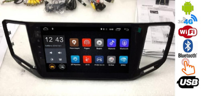 Штатная магнитола на Volkswagen Teramont I (2017+) 10 дюймов IPS DSP 4G (LTE) Android 6.0 (8 ядер, RAM 2GB, ROM 32GB) - CarBaza, характеристики