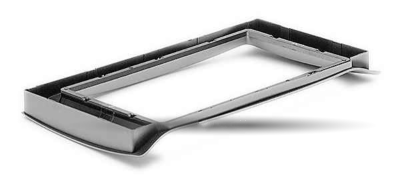 Переходная рамка для Dodge Breeze (серебристая) (2008+) 2 DIN - CarBaza, характеристики