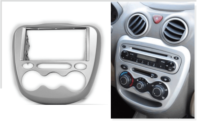 Переходная рамка для Chana Benben Mini (серебристая) (2010-2013) 2 DIN - CarBaza, характеристики