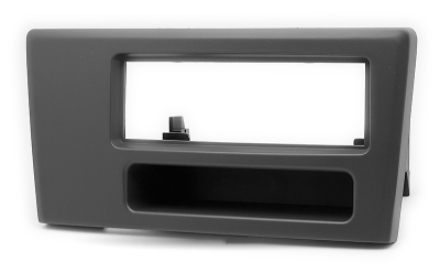 Переходная рамка для Volvo V70 II (темно-серая, с карманом) (2000-2007) 1 DIN - CarBaza, характеристики