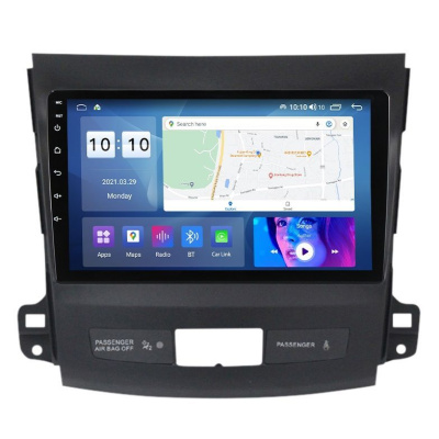 Штатная магнитола на Mitsubishi Outlander II (XL) (2005-2013) 9 дюймов IPS DSP Android 9 (4 ядра, RAM 2GB, ROM 16GB) - CarBaza, характеристики