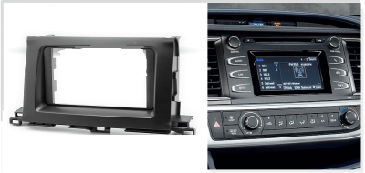 Переходная рамка для Toyota Highlander III (2013+) 2 DIN - CarBaza, характеристики