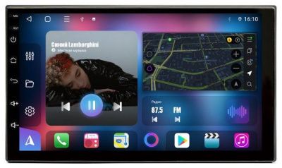 Универсальная магнитола 2 DIN IPS 7 дюймов DSP Android 9.1 (4 ядра, RAM 2GB, ROM 32GB) - CarBaza, характеристики