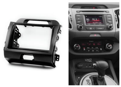 Переходная рамка для Kia Sportage III (SL) (2010-2016) 2 DIN - CarBaza, характеристики