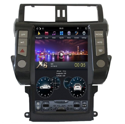 Штатная магнитола на Toyota Land Cruiser Prado 150 Дорестайл (HIGH) (2009-2013) 13.6 дюймов IPS DSP Android 9.0 (6 ядер, RAM 4GB, ROM 64GB) - CarBaza, характеристики