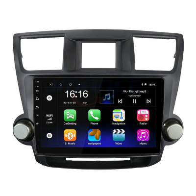Штатная магнитола на Toyota Highlander II (2007-2013) 10 дюймов IPS Android 9.0 (4 ядра, RAM 1GB, ROM 16GB) - CarBaza, характеристики