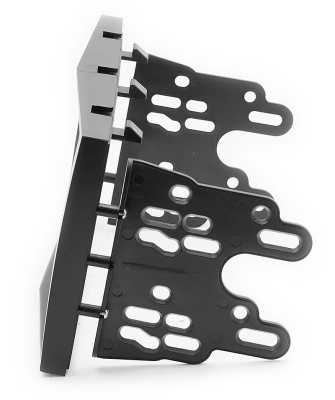 Переходная рамка для Opel Zafira B (черная) (2005-2014) 2 DIN - CarBaza, характеристики