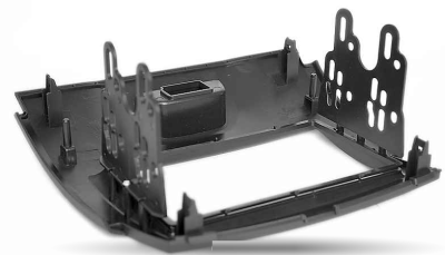 Переходная рамка для Isuzu D-Max II (черная) (2012+) 2 DIN - CarBaza, характеристики