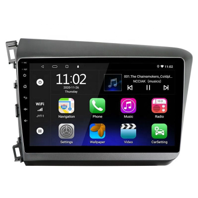 Штатная магнитола на Honda Civic IX Дорестайл Седан (2011-2015) 9 дюймов IPS Android 9.0 (4 ядра, RAM 1GB, ROM 16GB) - CarBaza, характеристики