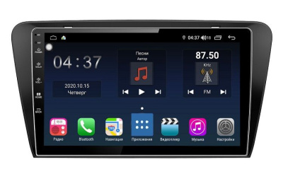 Штатная магнитола на Skoda Octavia III (A7) (2013+) 10 дюймов IPS DSP 4G (LTE) Android 10 (8 ядер, RAM 3GB, ROM 32GB) - CarBaza, характеристики